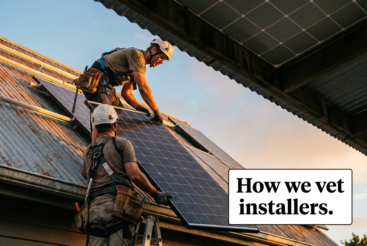 How SolarScout Vets Solar Installers in NZ